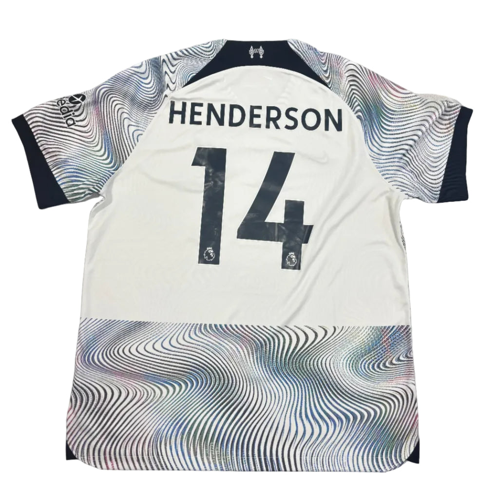 Liverpool 2022-23 Henderson Away Kit Nike (XL) Very Good