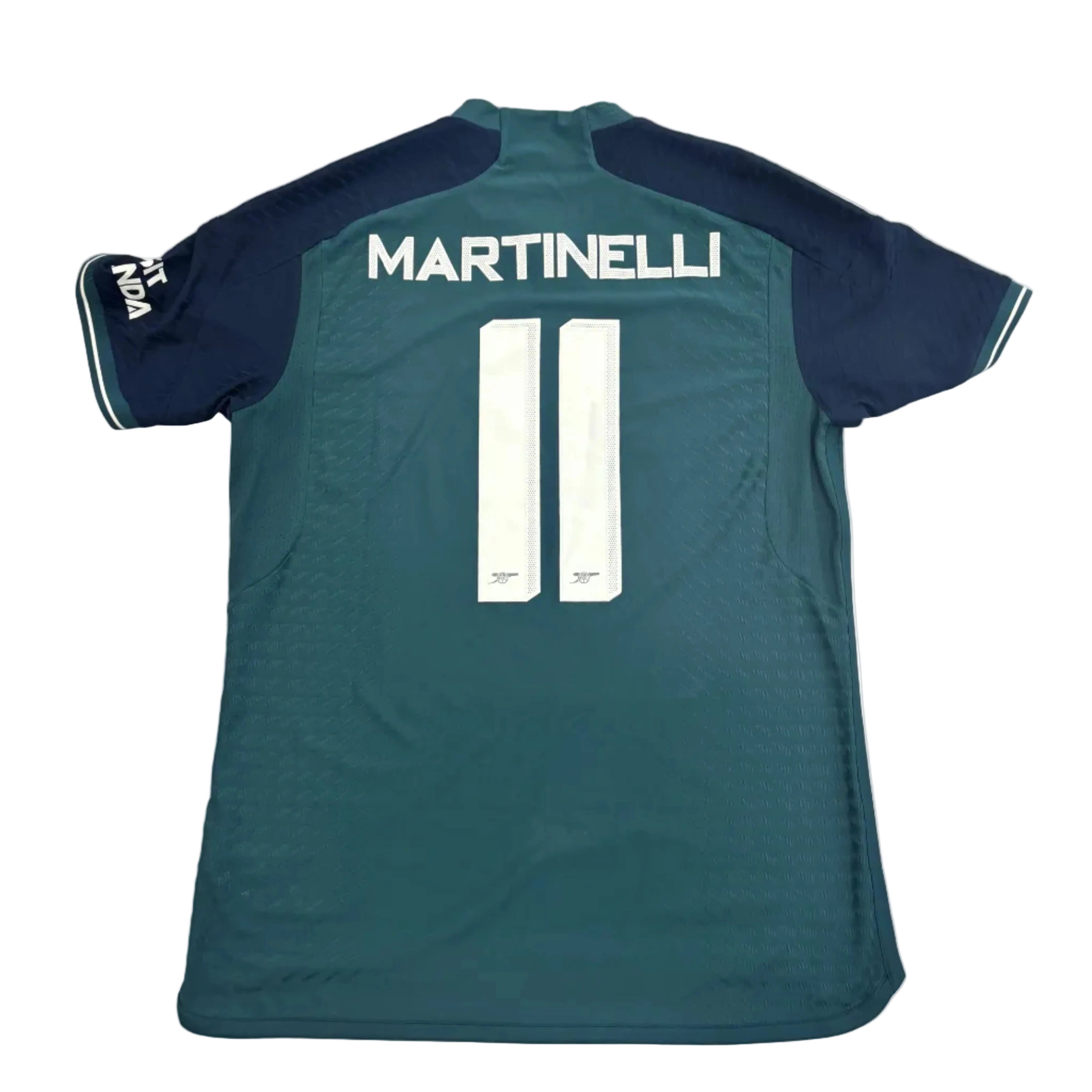 Arsenal 2023-24 Martinelli Third Kit Adidas (L) Excellent Authentic Version
