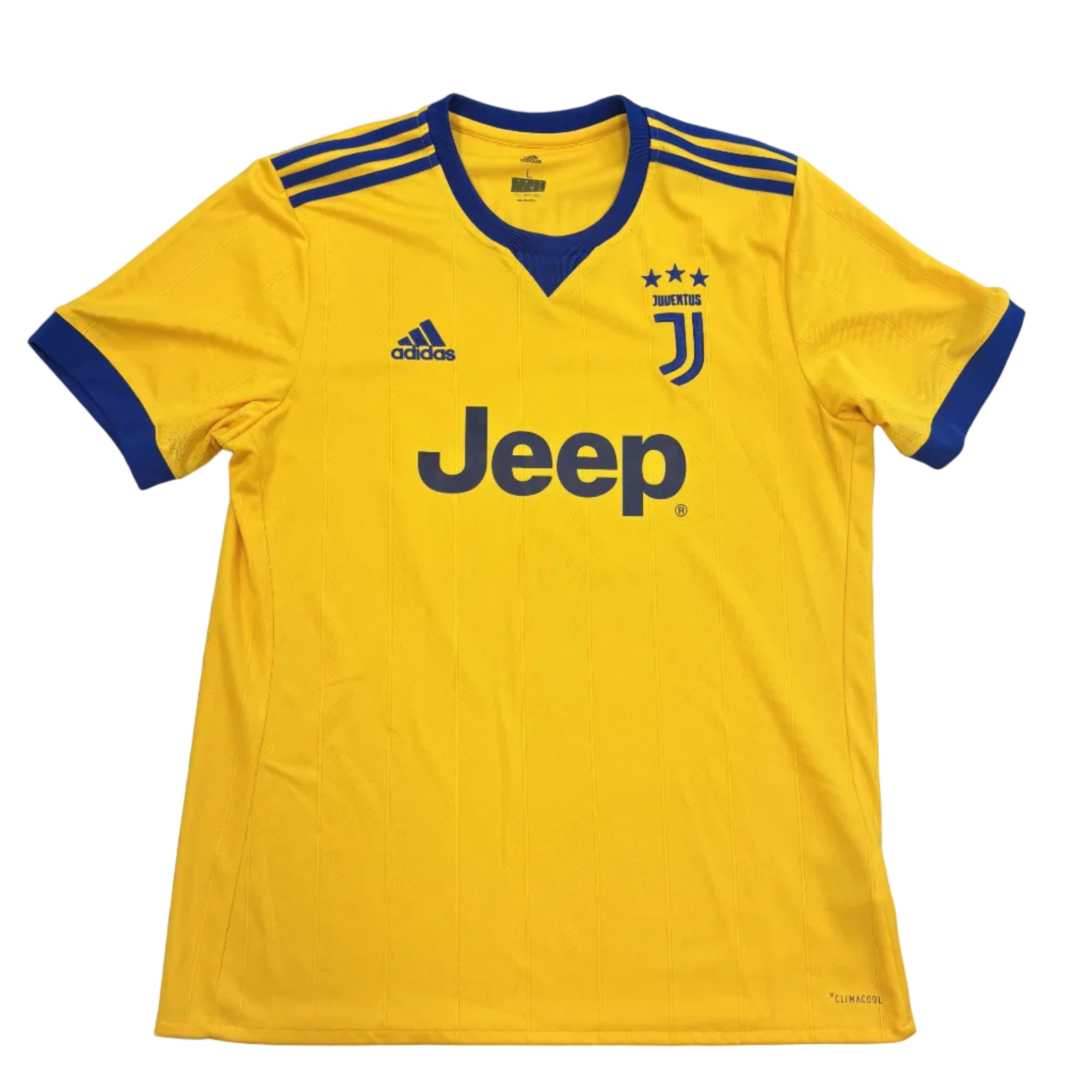 Juventus 2017-18 Dybala Away Kit Adidas (L) Very Good