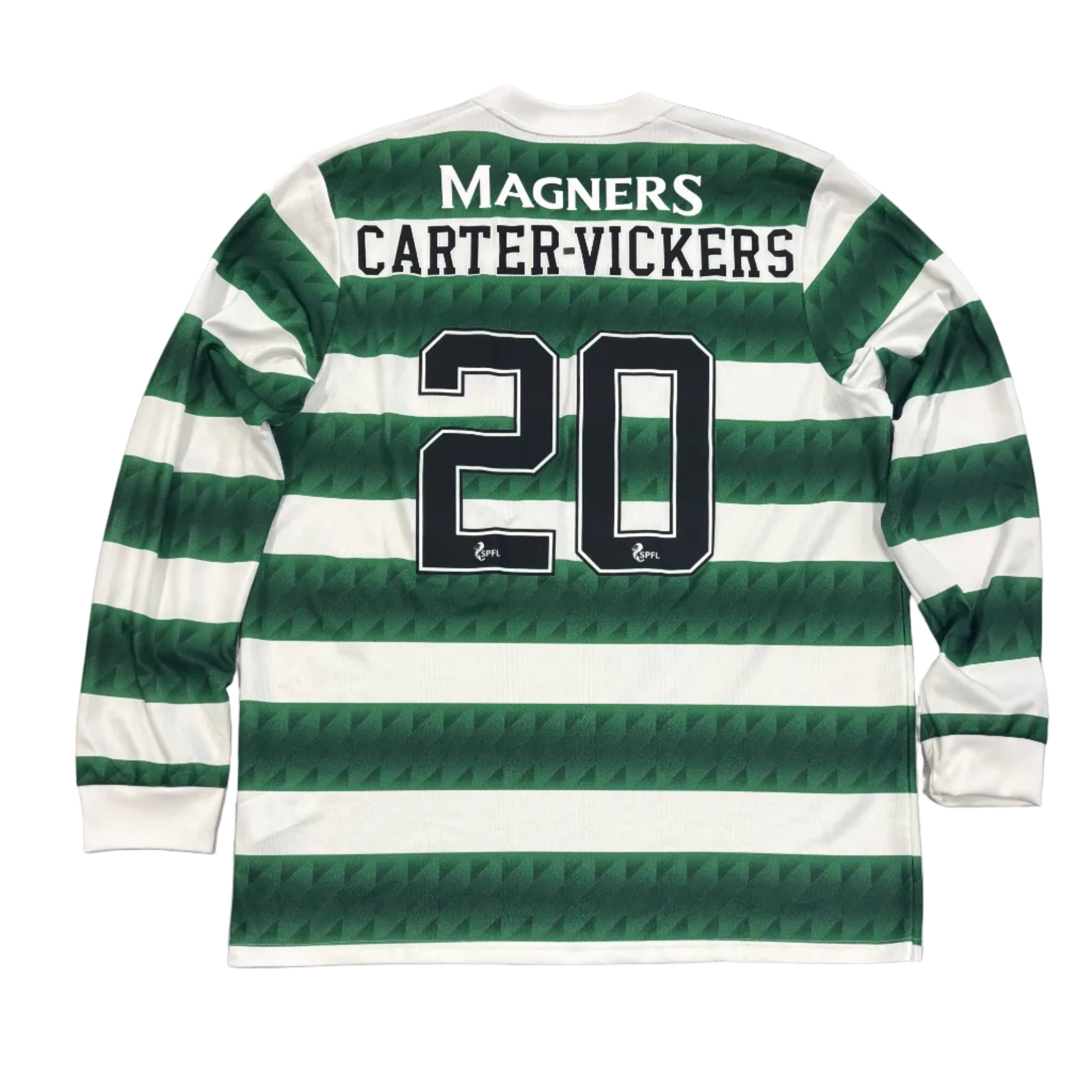 Celtic 2022-23 Carter-Vickers Home Kit Adidas (XL) Excellent Long Sleeve