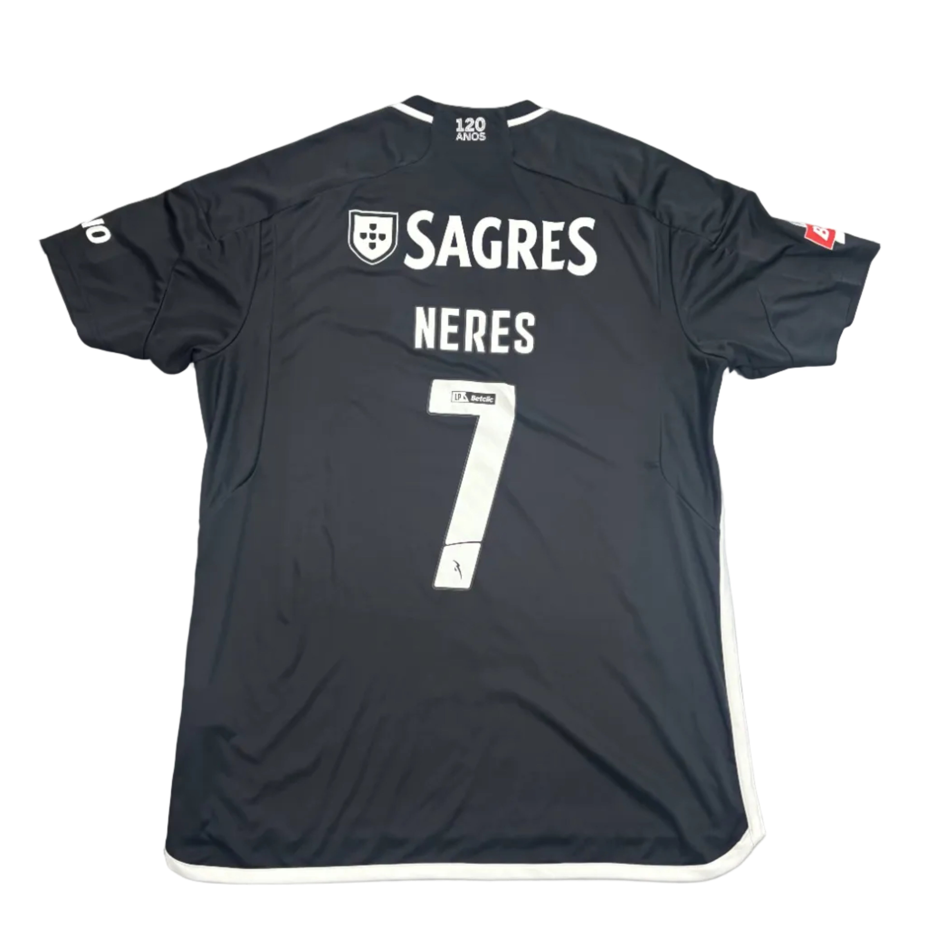 Benfica 2023-24 David Neres Away Kit Adidas (XL) Very Good