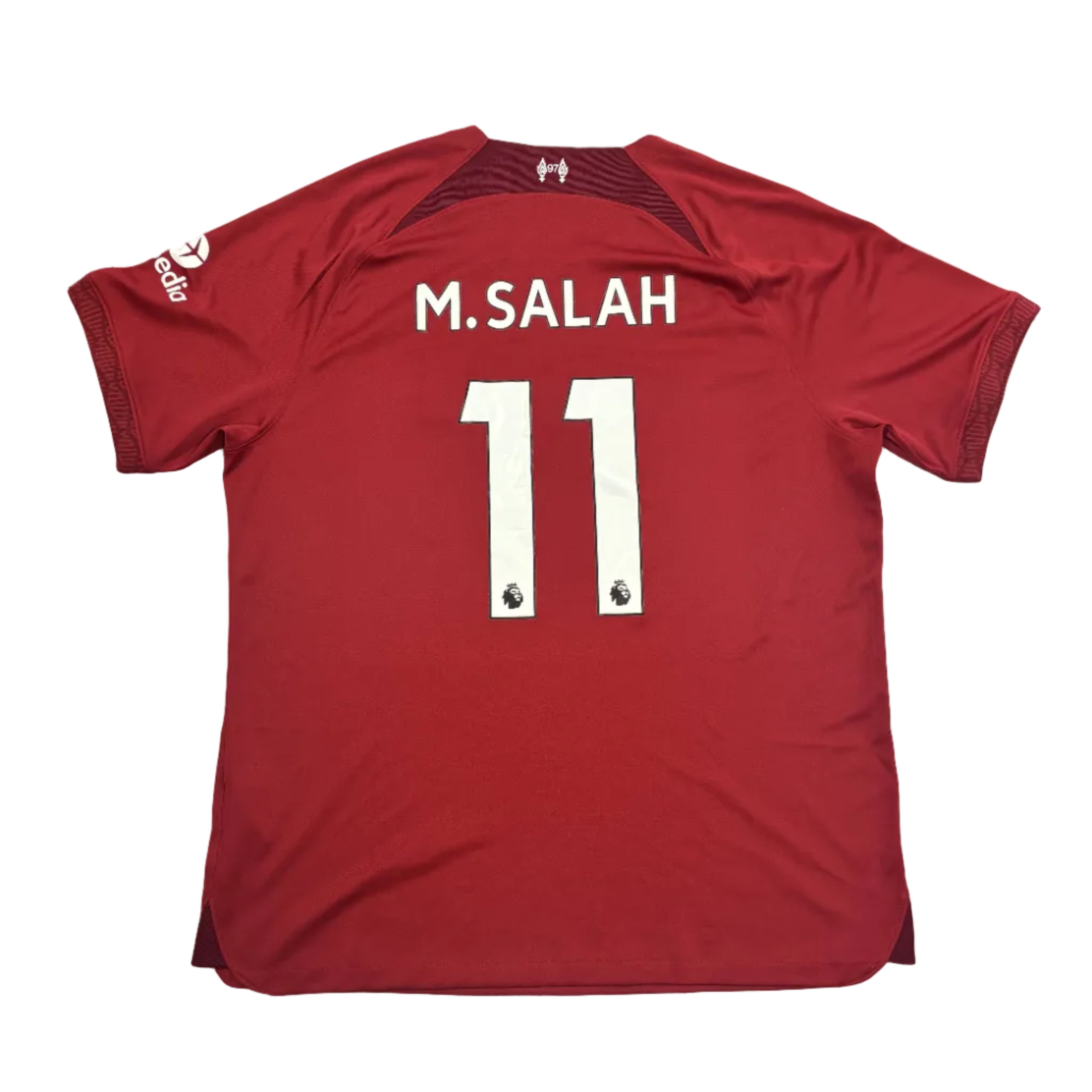 Liverpool 2022-23 Salah Home Kit Nike (XL) Very Good