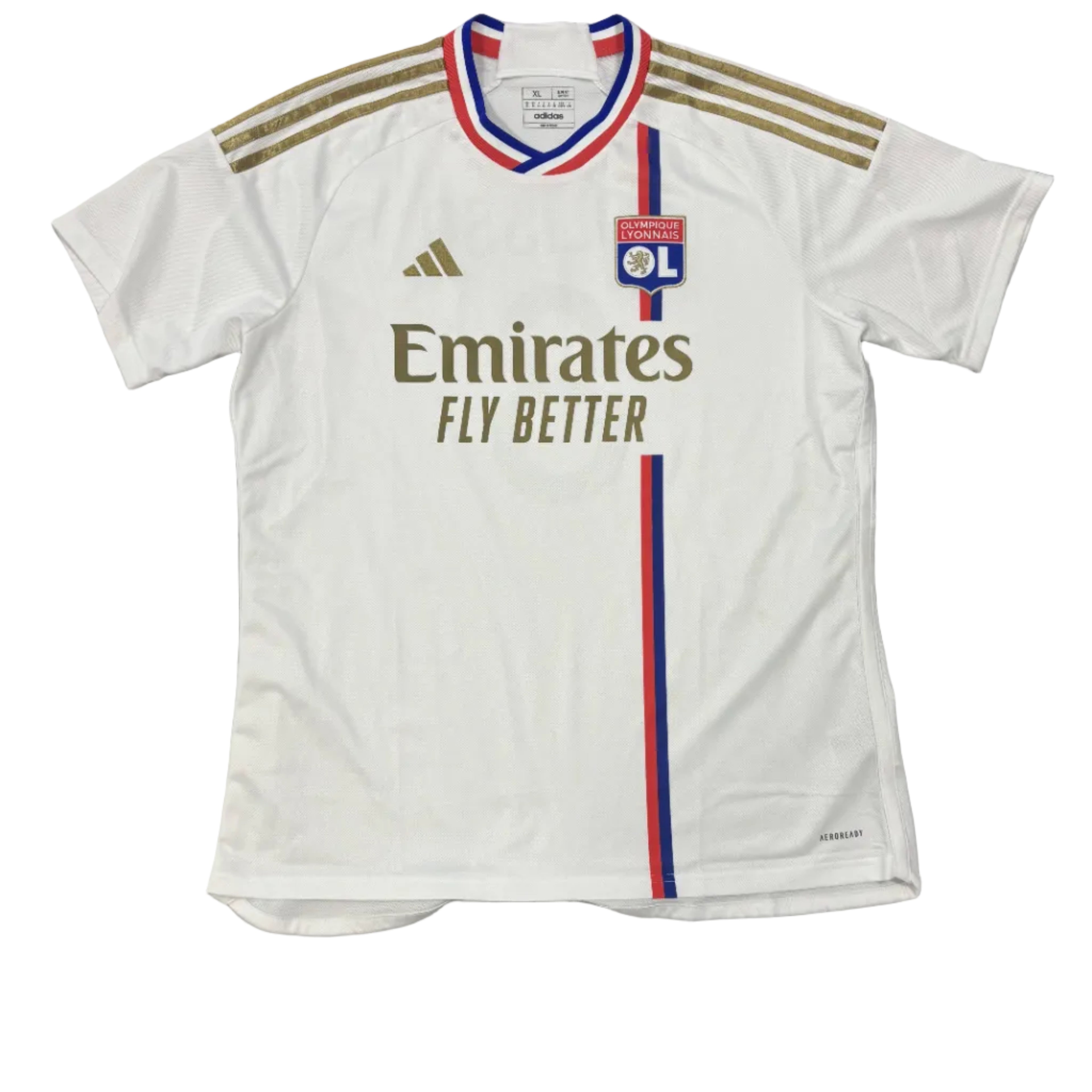 Olympique Lyon 2023-24 Tolisso Home Kit Adidas (XL) Very Good