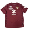 Maroon sports jersey with visible branding on a white surface
